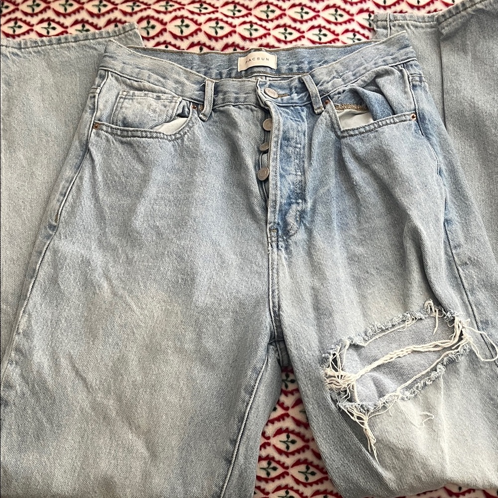 PacSun Light Blue Straight Leg Jeans